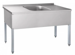 Vegetable washing table SMO-6-4 RH