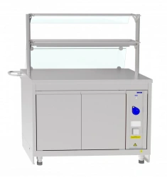 Refrigerated high-temperature display counter with neutral cabinet ???(?)-70?-06-??