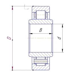 Bearing 86-2672944R1-TU 3900-A
