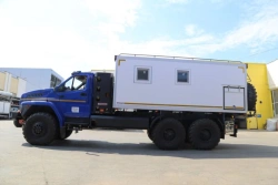 Trucks trucks mod. 5777CF without CMU on the basis of Ural chassis mod. 4320-18 with "NEXT" type cab (Equipment options: FG 9JS1