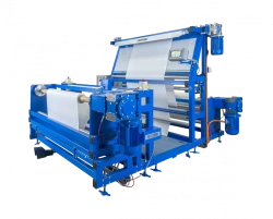 Measuring and bagging machine mod. B02.26 for work with glass fabrics, carbon fibre fabrics, etc. 95621:Measuring and bagging ma