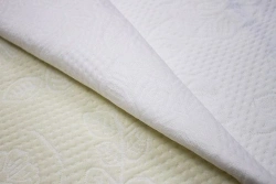 Cotton knitted fabric (cotton-100%) smooth-dyed, jacquard