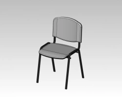 Chairs with metal frame