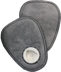 Personal respiratory protection equipment of PHSV trademark. Aerosol filter article 9231 (protection class P3 R)
