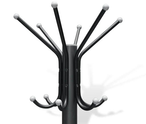 Heavy-Duty Coat Rack with 6 Hooks - Sheffilton SHT-CR450