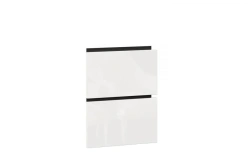 Sherwood LD.281950.000 End panel for drawer cabinet (set) (White gloss/Black )