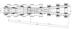 Cross member of P65 type of grade 2/9 (project MSZ.8368.12.000)