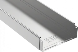 CLNK10-100-200-3 ESCA Non-perforated tray 100x200x3000 RAL 9016 IEK