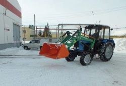 Universal agricultural loader PU-08 "Kuzbass"