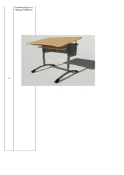 Pupil's table "Junior" PRF 2m