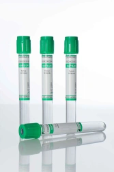 Vacuum tubes for venous blood sampling CORVAY with lithium heparin, glass, Size: 13*75 mm; vacuum volume: 2.5 ml
