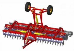 Double row disc harrow BDD-6x2M