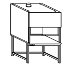 Table with extraction device CB-2