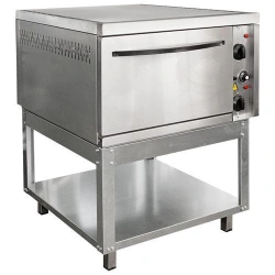 1-section roasting cabinet SHEZHP-1 face stainless steel, 840x840(895)x1065(1085) mm