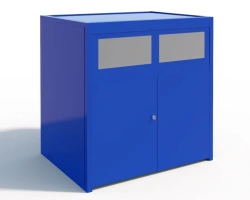 Container (module) for separate (selective) collection and accumulation of solid waste and/or secondary resources (KM-RS)
