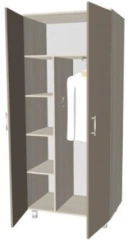 Double-leaf medical cupboard for clothes ???? 2-05