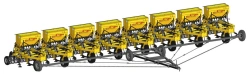 Set of seeders-cultivators KSCP-2,1Dx8 - modular