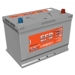 Accumulator battery starter lead-acid TUBOR ASIA EFB 6ST-100.1(0) VL V01