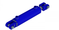 Hydraulic cylinder 1254.00.00.00 (80x450-200, mm), 16MPa