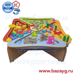 Tactile sand complex "Romashka"