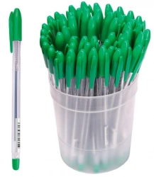 Ballpoint pen "VeGa" green 0,7mm oil-based pen barrel