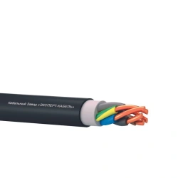 Power cables for voltage up to 1 kV with insulation made of ethylene propylene resin and PVC plastic sheath ARvEKShv