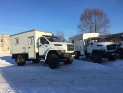 Emergency rescue service vehicle on chassis URAL 43206 Type 47283D