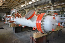 Gas filter-separator unit of medium pressure compressor PN160 black.FS2-003858.00.00.00.000