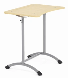 Pupil's desk "Extra" single-seat, non-adjustable