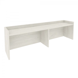 Wooden reception desk for retailers of Style series.