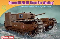 Model Churchill Mk.III "Fitted For Wading" Operation Jubilee, Dieppe France 1942