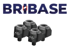 BB.VS.100.51.025 Set of four adjustable fluted clamps, height 25 mm BriBase