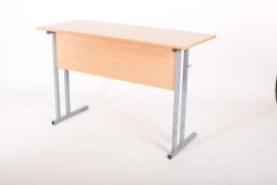 Non-adjustable two-seater pupil's table STO3, STO4, STO5, STO6 (3, 4, 5, 6 height group) square tube