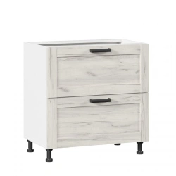 Vincenza LD.234590.000 Front set for kitchen cabinet 800 with 2 drawers