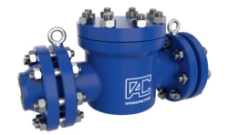 Butterfly check valves with top cover PSKOS with nominal diameter DN 15...700 mm, nominal pressure PN 1,6...70 MPa