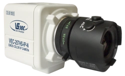 Colour television camera with built-in microphone VEC-257HS-IP-M