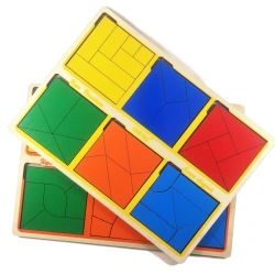 The game "Assemble a square of the 3rd category of complexity" (economy)