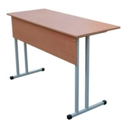 Non-adjustable two-seat pupil's table type I (No. 2, No. 3, ; 4)