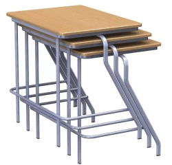 Stackable pupil's table, SUSH-1