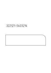 Sliding window GAZ 322121-5403214