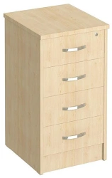 Side table with 4 drawers "Bashkir Furniture Factory" brand