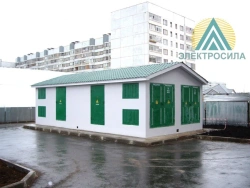 Complete outdoor transformer substation with capacity from 25 to 3200 kVA up to 10 kV
