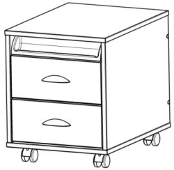 Trolley cabinet, models TUV.01-02