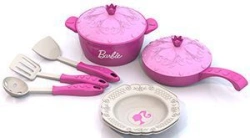 BARBIE Cookware Set (9 items in a net)
