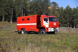 Fire pump station PNS-130, type 58812K43265, modification 58812K, on chassis KAMAZ-43265-D5