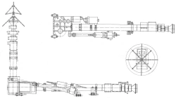 Antenna-mast device AMU-5