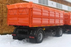 Grain carrier trailer type MDO421, modification 878529 on axle MD.?1?2050?12??120?16 (single axle) or on axle MD.?2?1850?12??120