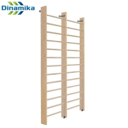 Two-section Swedish gymnastic wall