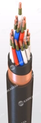 Control cable with copper conductors, insulated with halogen-free compositions for rated alternating voltage 0,66