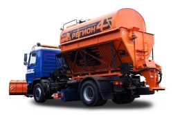Combined sweeping machine R-5340M (type 555690 on the basis of MAZ 5340C2, 5340C3, 5340C5, 5340C9, 534025, 534026 chassis)